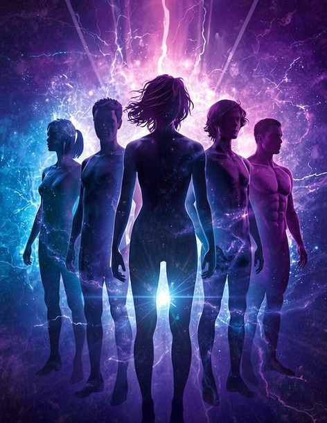 SPARKED Universe cinematic silhouette art